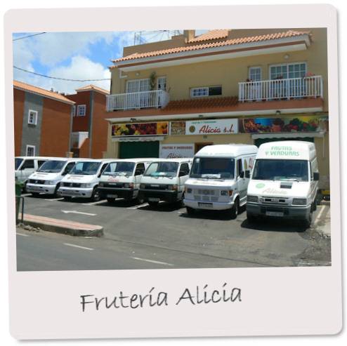 Fruteria Alicia y flota de transporte